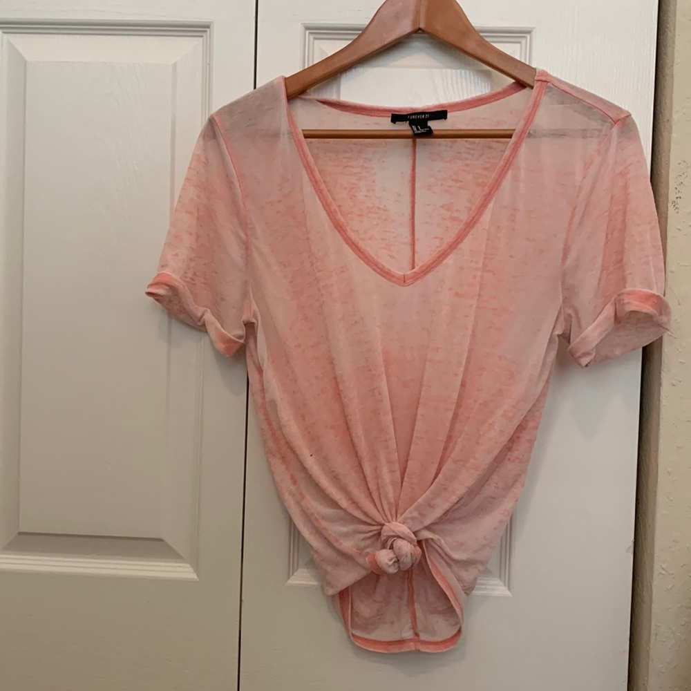 Womens V Neck Tee